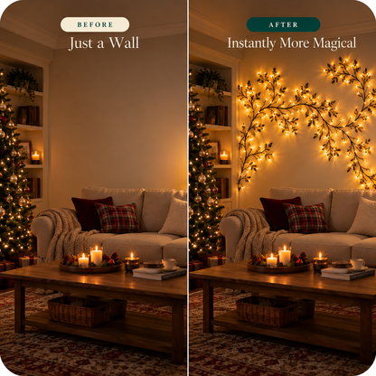LED Vine Lights That Transform Your Wall